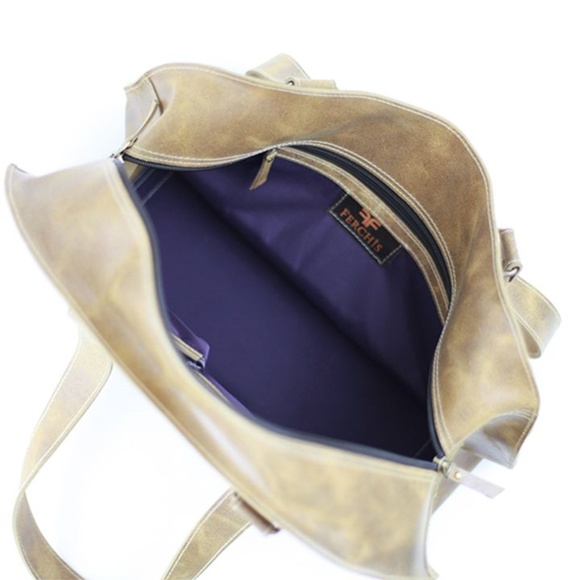 Handmade Leather Travel Duffel Bag | Weekender Bags | Frank  Travel leather bag